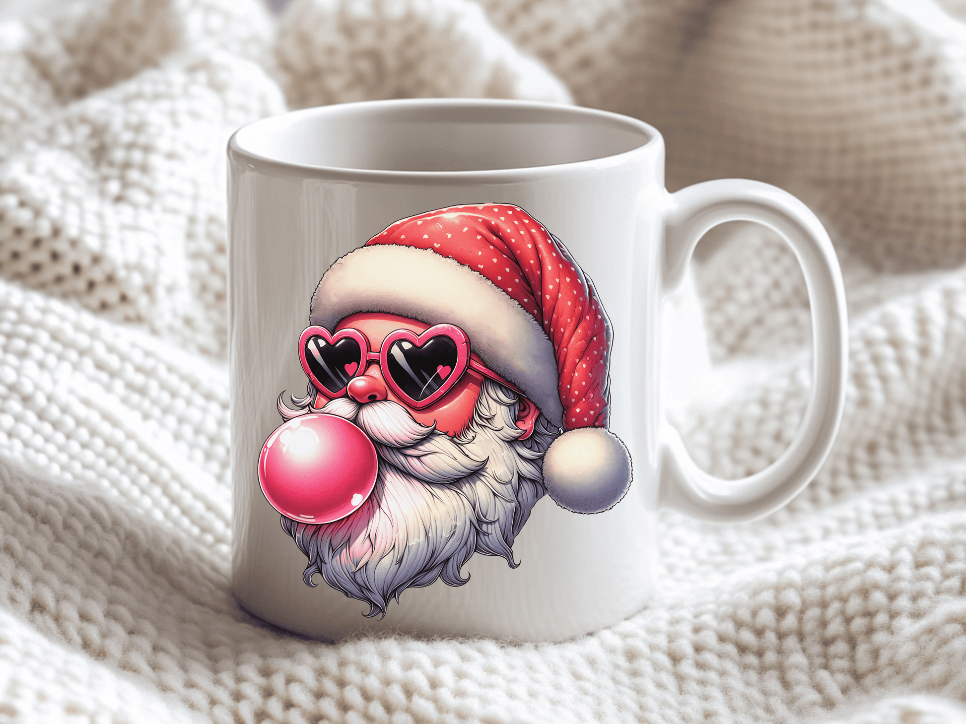 Sassy Santa Mug — 11oz Holiday Mug