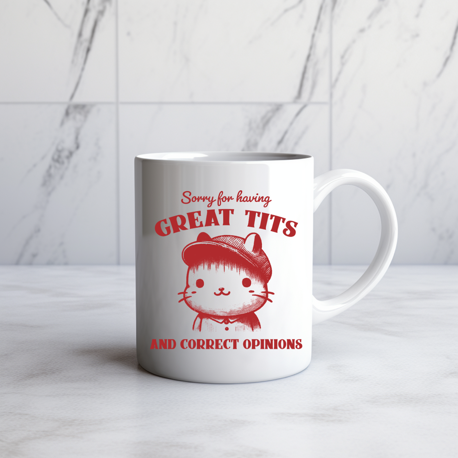 Great Tits & Correct Opinions | 11oz Coffee Mug