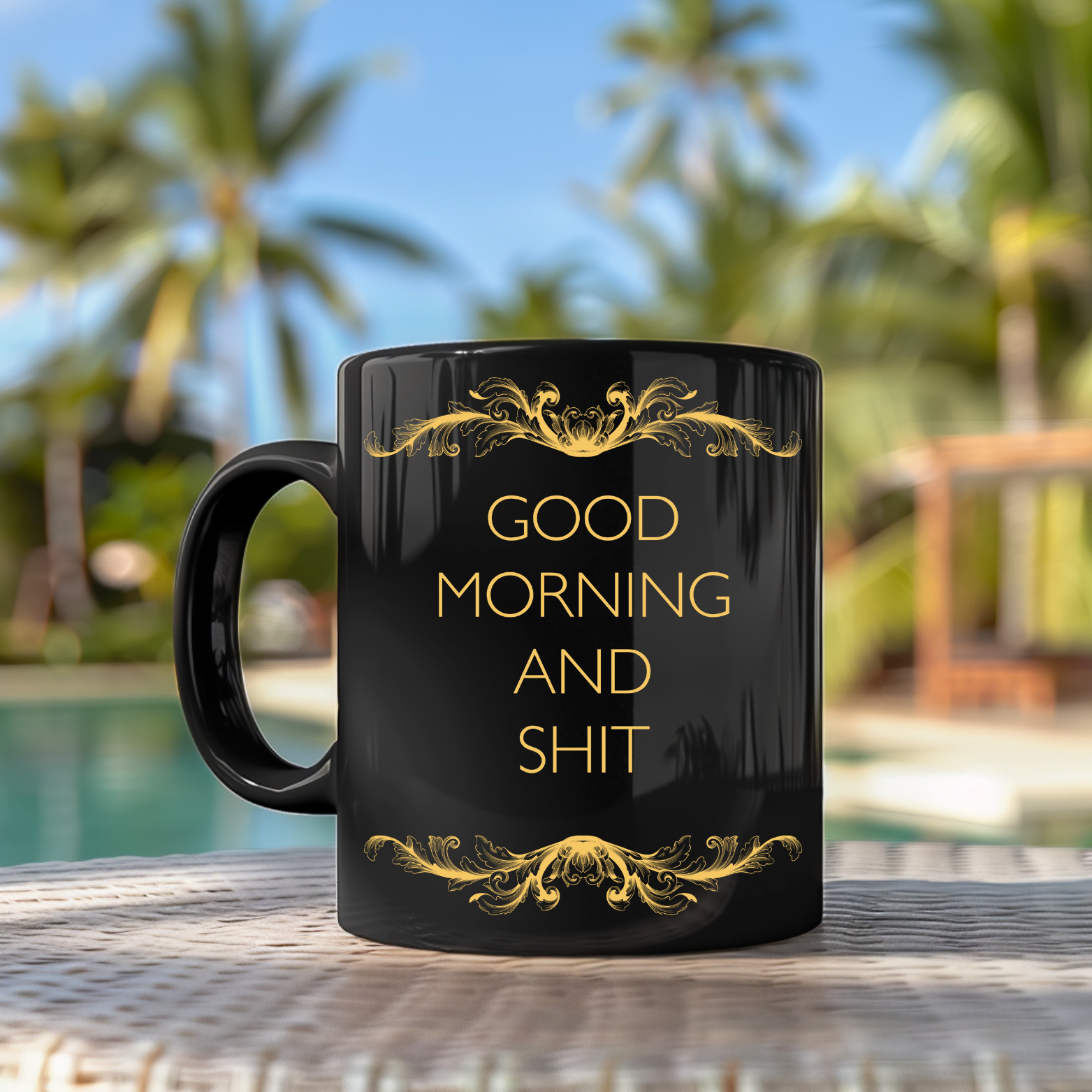 "Good Morning and Shit" Leo Skepi Inspired 11oz Mug