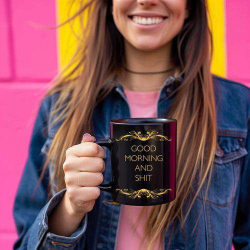 "Good Morning and Shit" Leo Skepi Inspired 11oz Mug