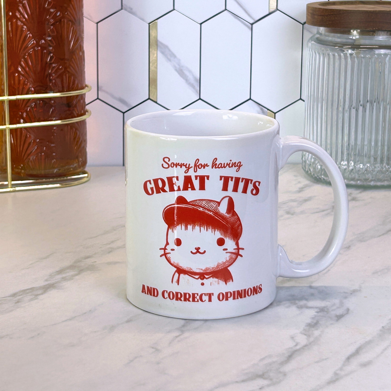 Great Tits & Correct Opinions | 11oz Coffee Mug