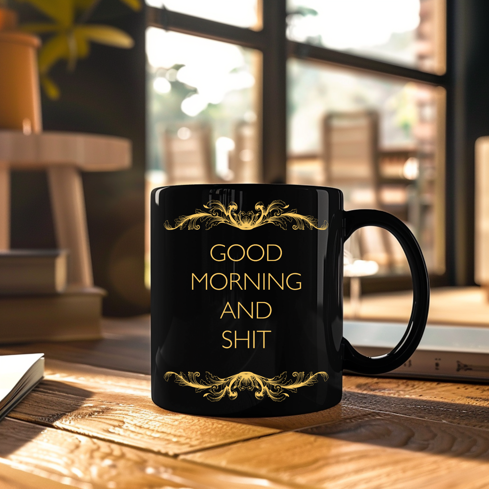 "Good Morning and Shit" Leo Skepi Inspired 11oz Mug