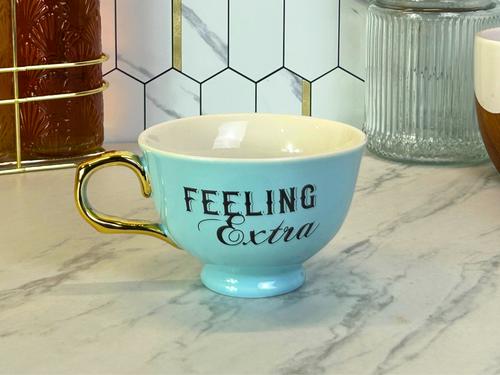 3-Piece Teacup Collection (Feeling Extra, Keepin' It Classy, This Might Be Vodka)
