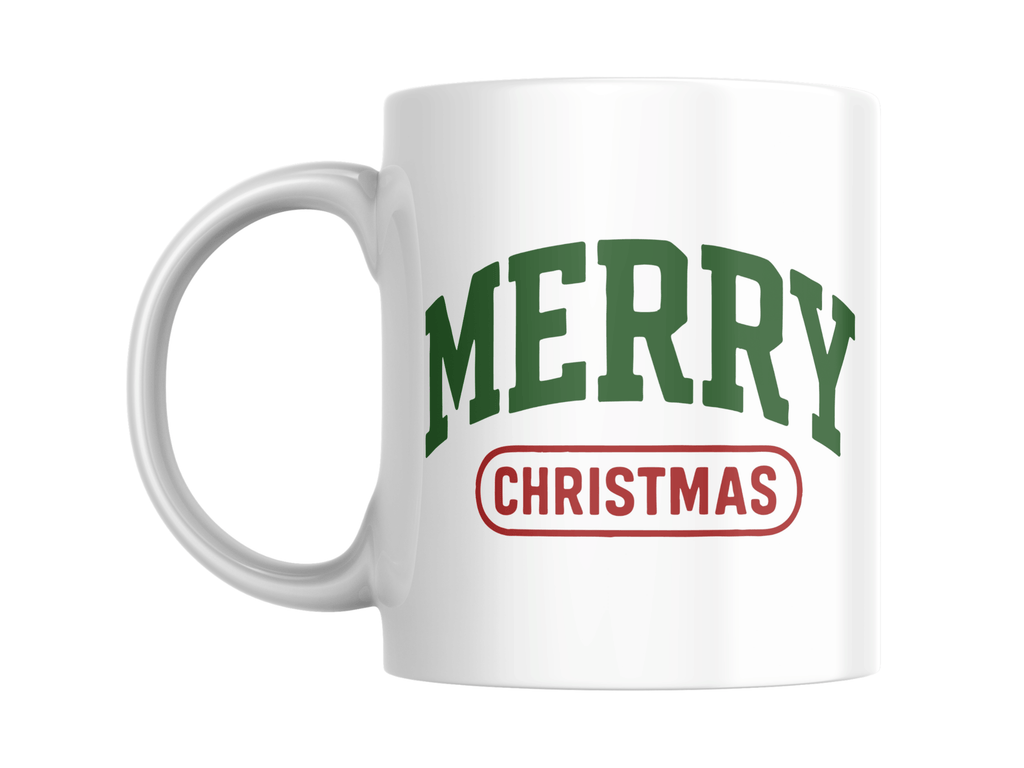 Merry Christmas Classic Mug – 11oz Hoilday Mug