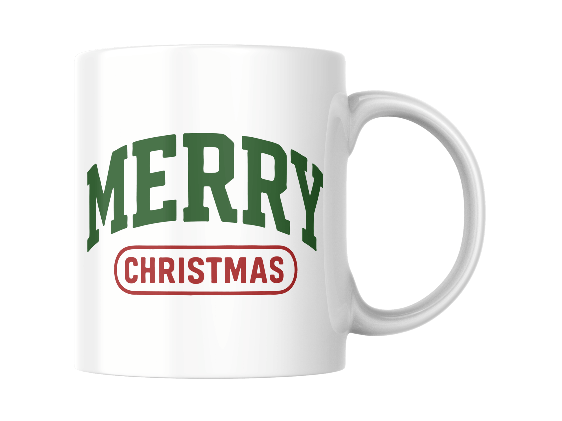 Merry Christmas Classic Mug – 11oz Hoilday Mug