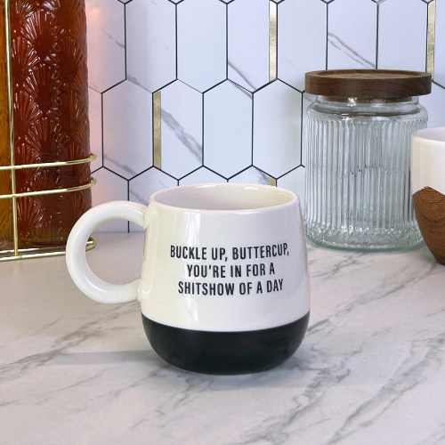 Buckle Up Buttercup Mug