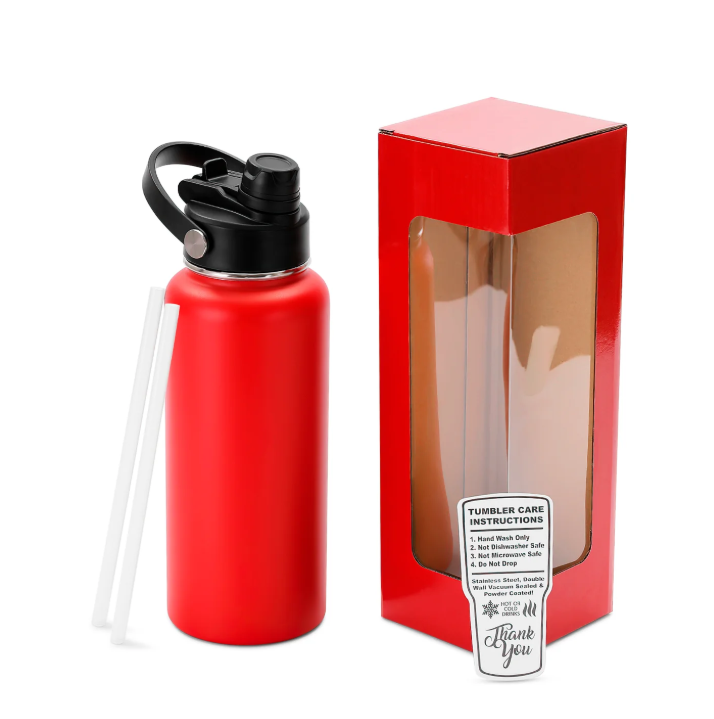 "Here for Butt Stuff": Funny 32oz Hydro Gym Water Bottle