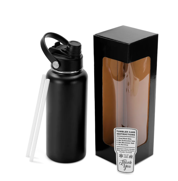 "Here for Butt Stuff": Funny 32oz Hydro Gym Water Bottle