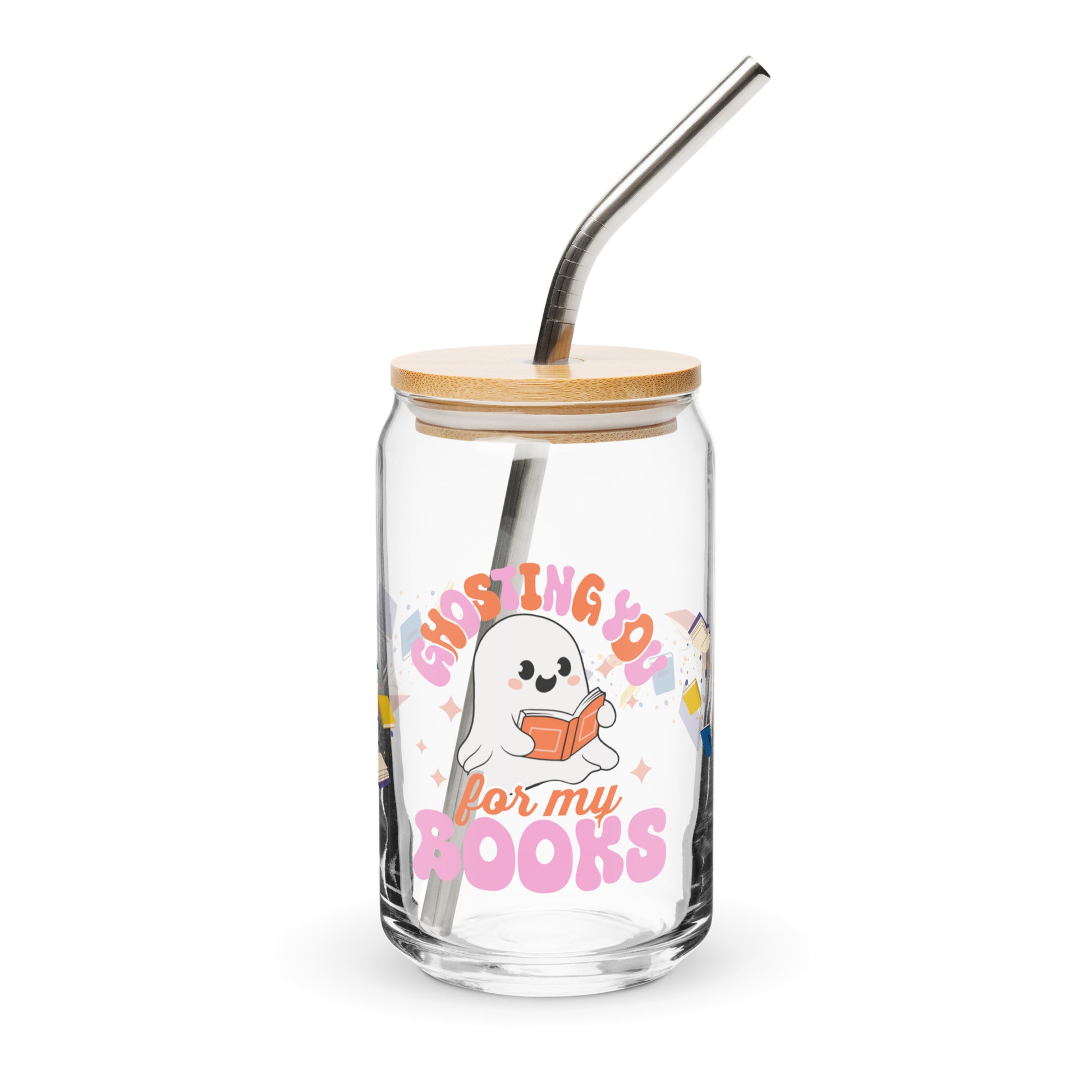 Ghosting You For My Books Glass Can