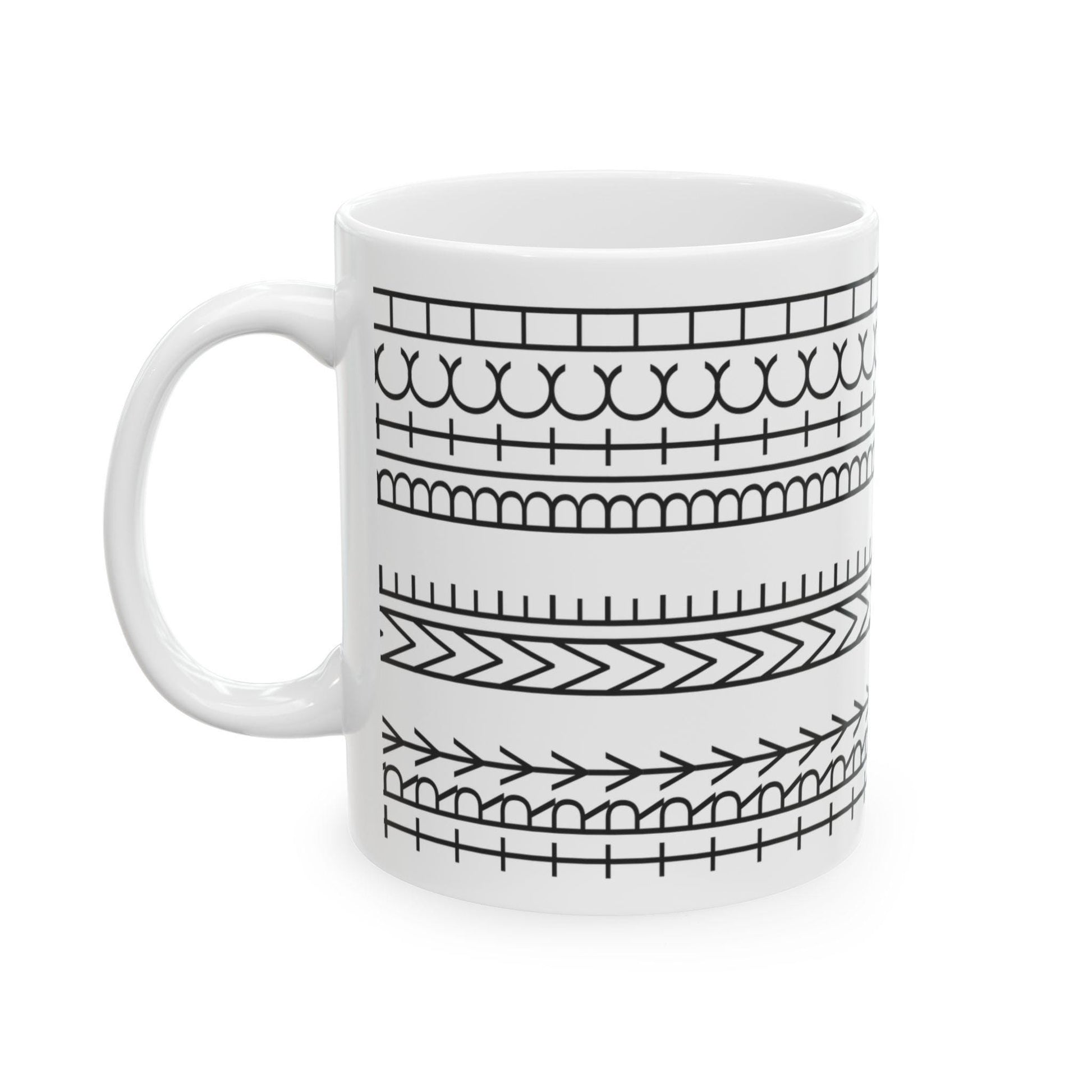 "Try Me B*tch" 11oz Mug  - Hidden Swearing Coffee Cup