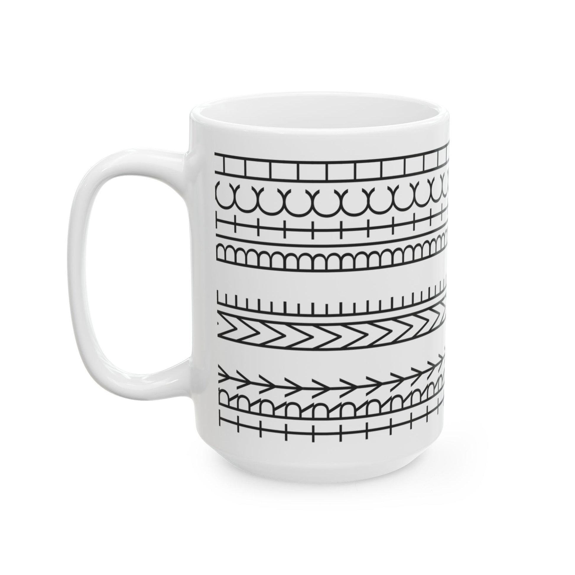 "Try Me B*tch" 11oz Mug  - Hidden Swearing Coffee Cup