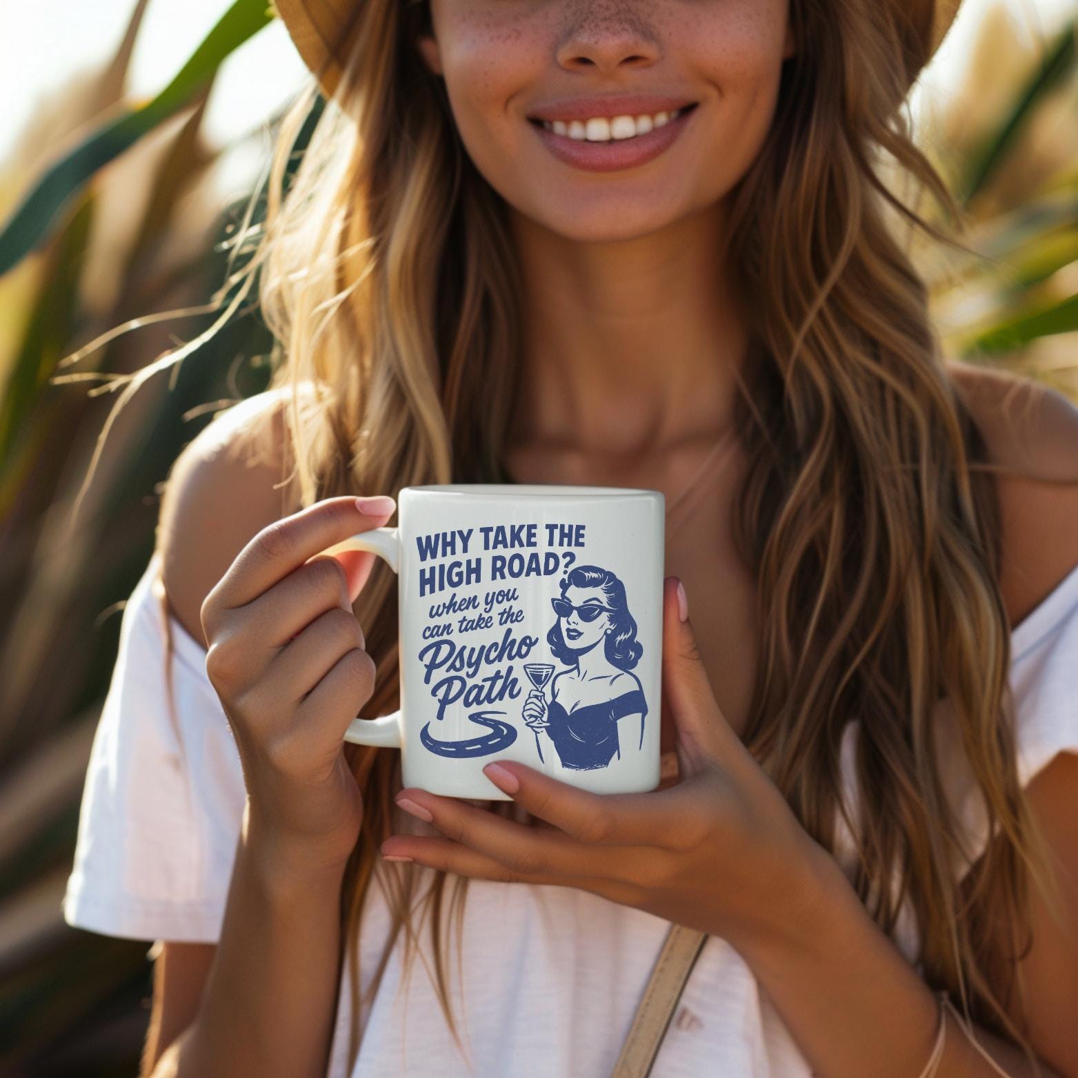 Why Take the High Road - 11oz Ceramic Mug