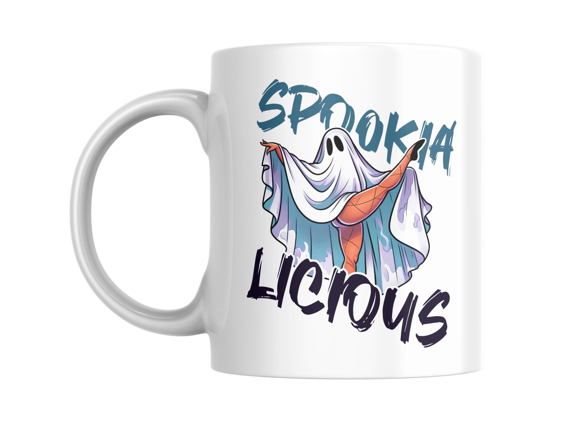Spookialicious - Sexy Ghost Mug - 11oz Coffee Cup