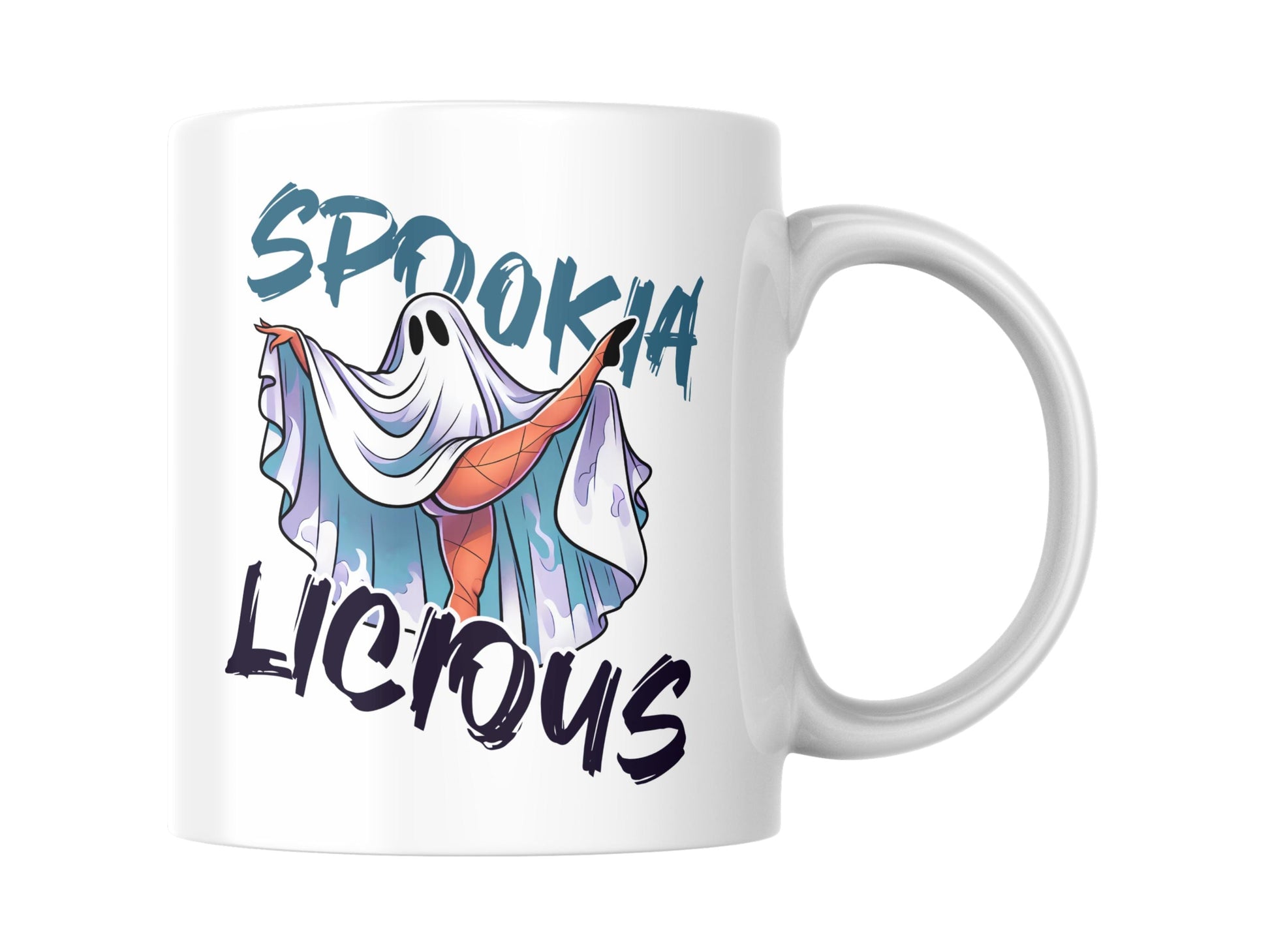 Spookialicious - Sexy Ghost Mug - 11oz Coffee Cup