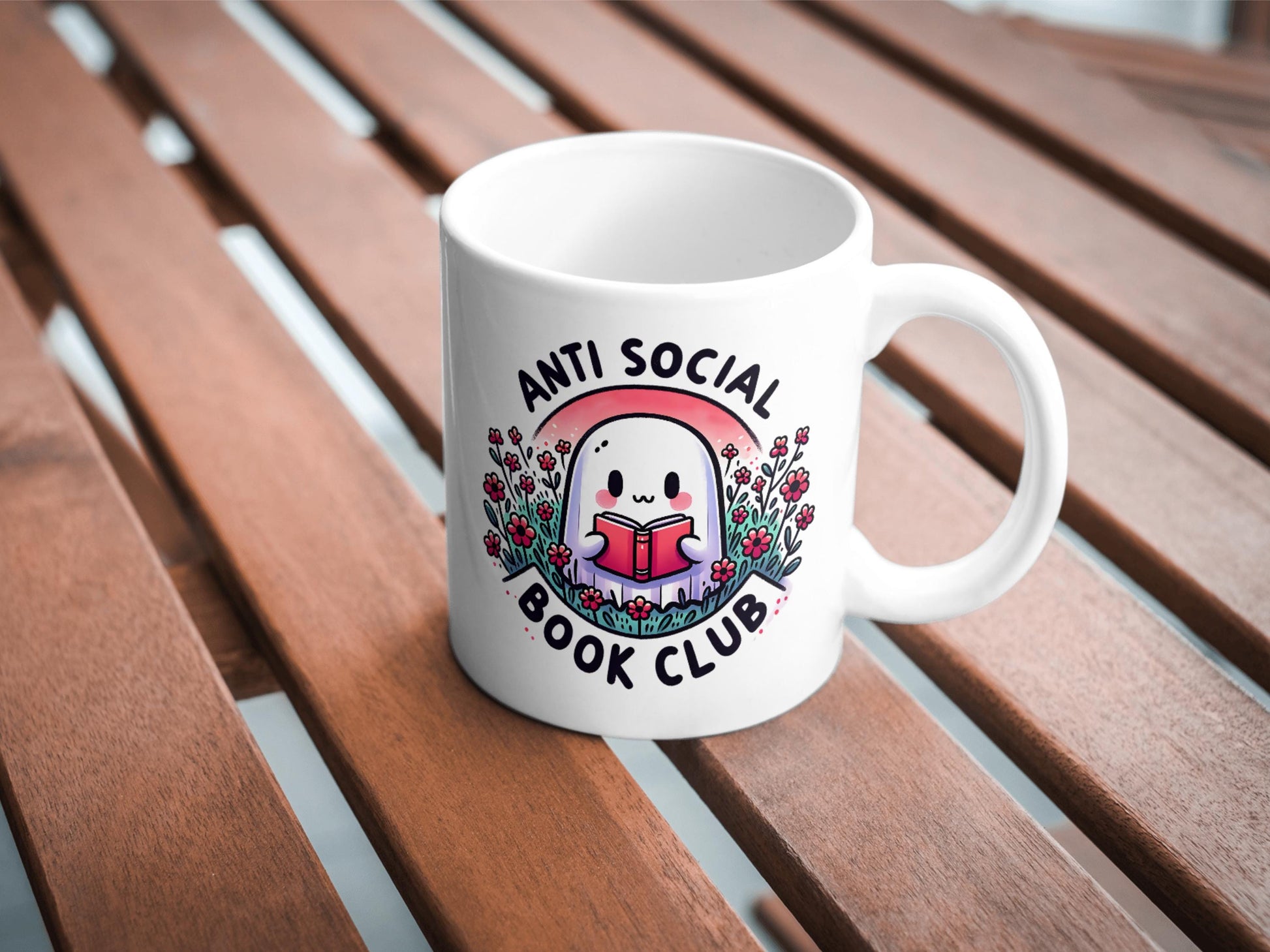 Anti Social Book Club - 11oz Coffee Mug