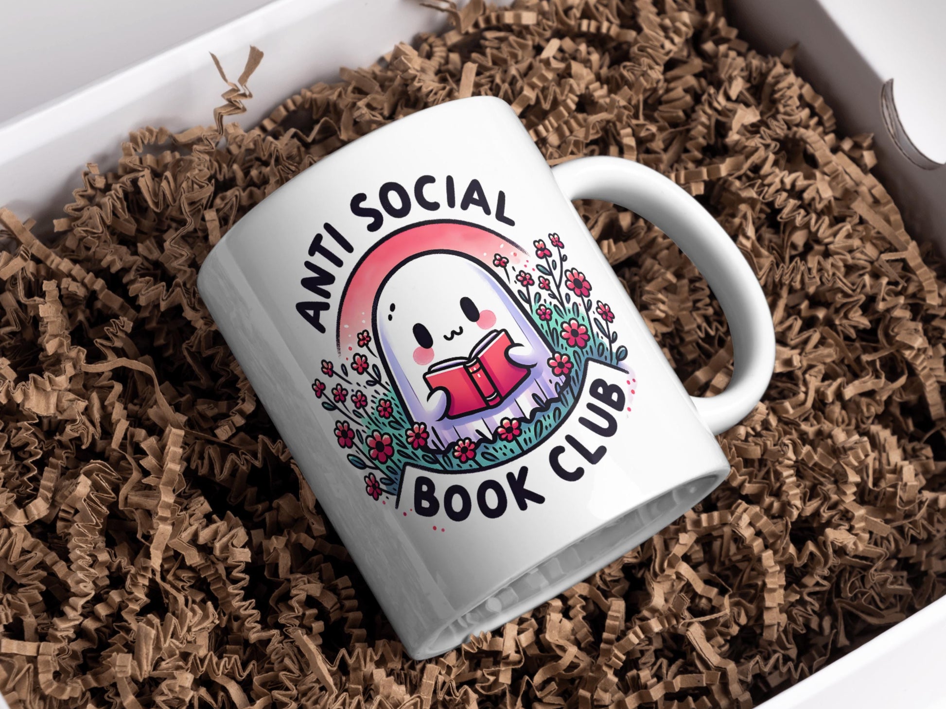 Anti Social Book Club - 11oz Coffee Mug