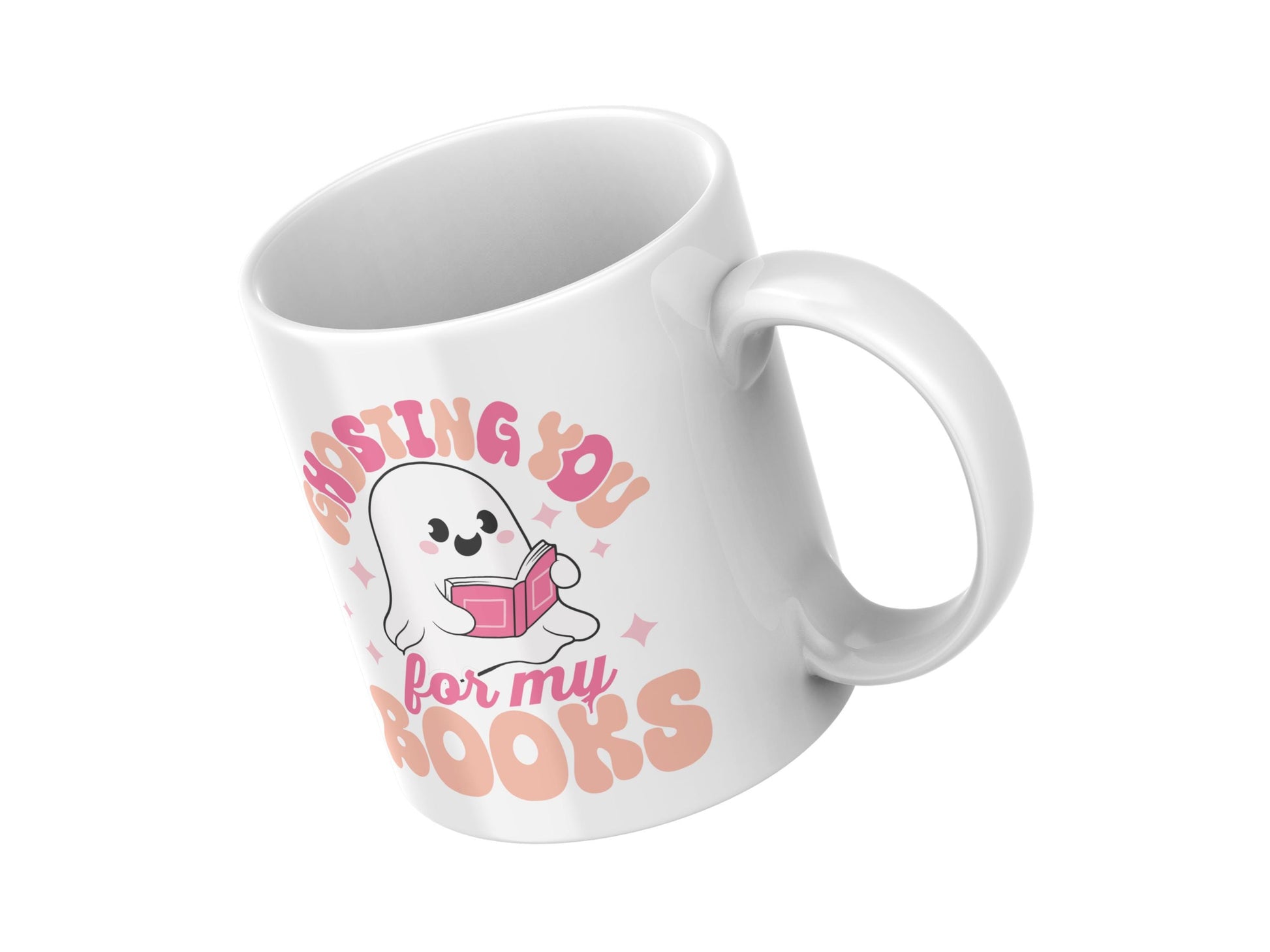 Ghosting You For My Books  11oz Coffee Mug