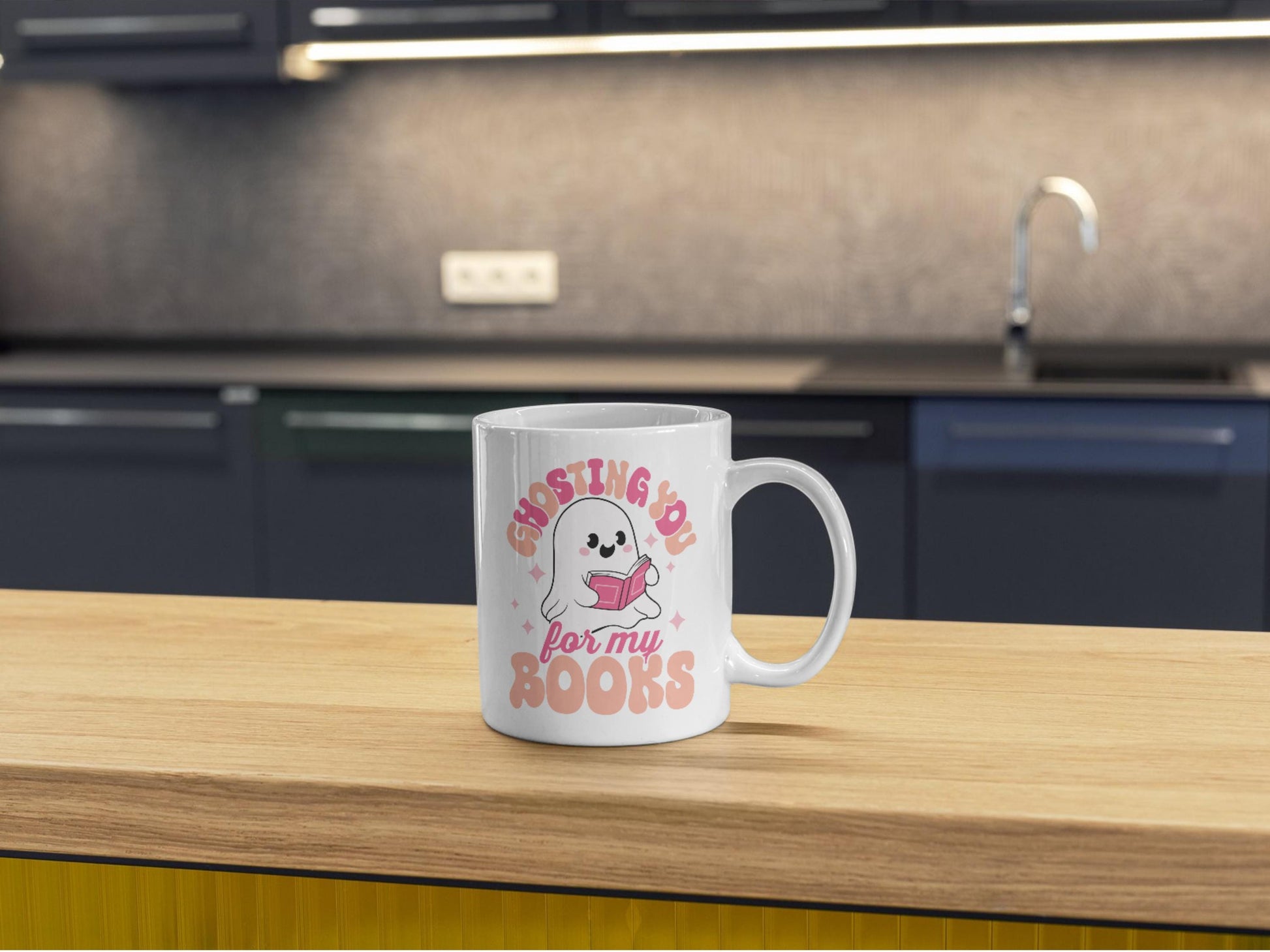 Ghosting You For My Books  11oz Coffee Mug