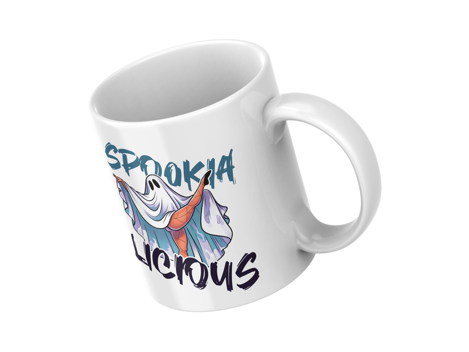 Spookialicious - Sexy Ghost Mug - 11oz Coffee Cup