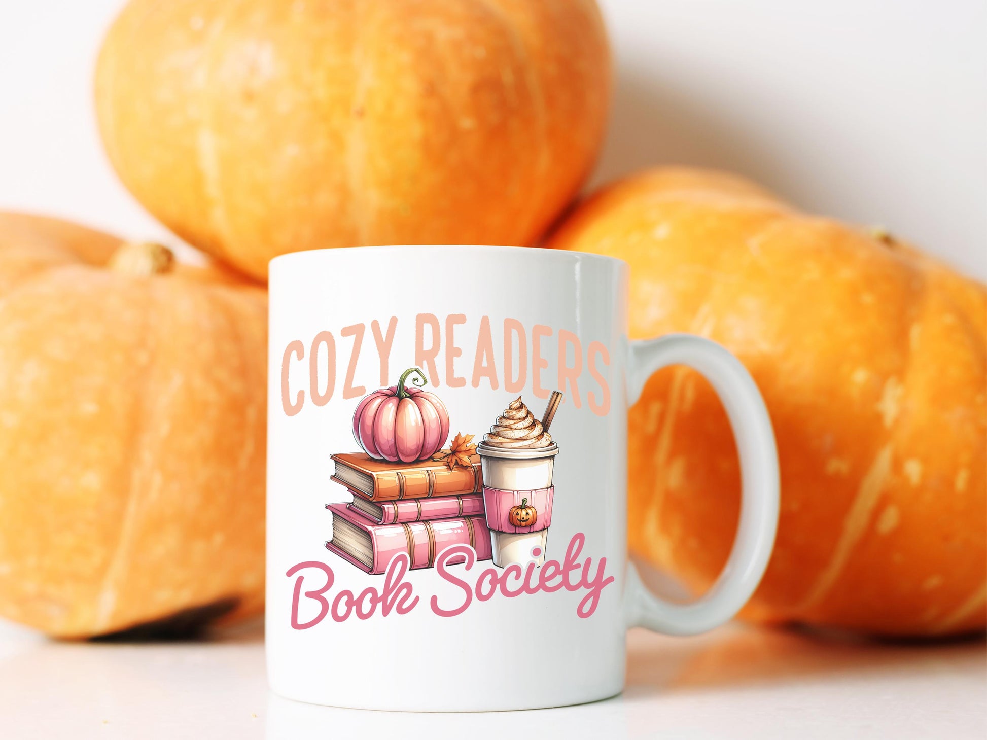 Cozy Readers Book Society  11oz Coffee Mug