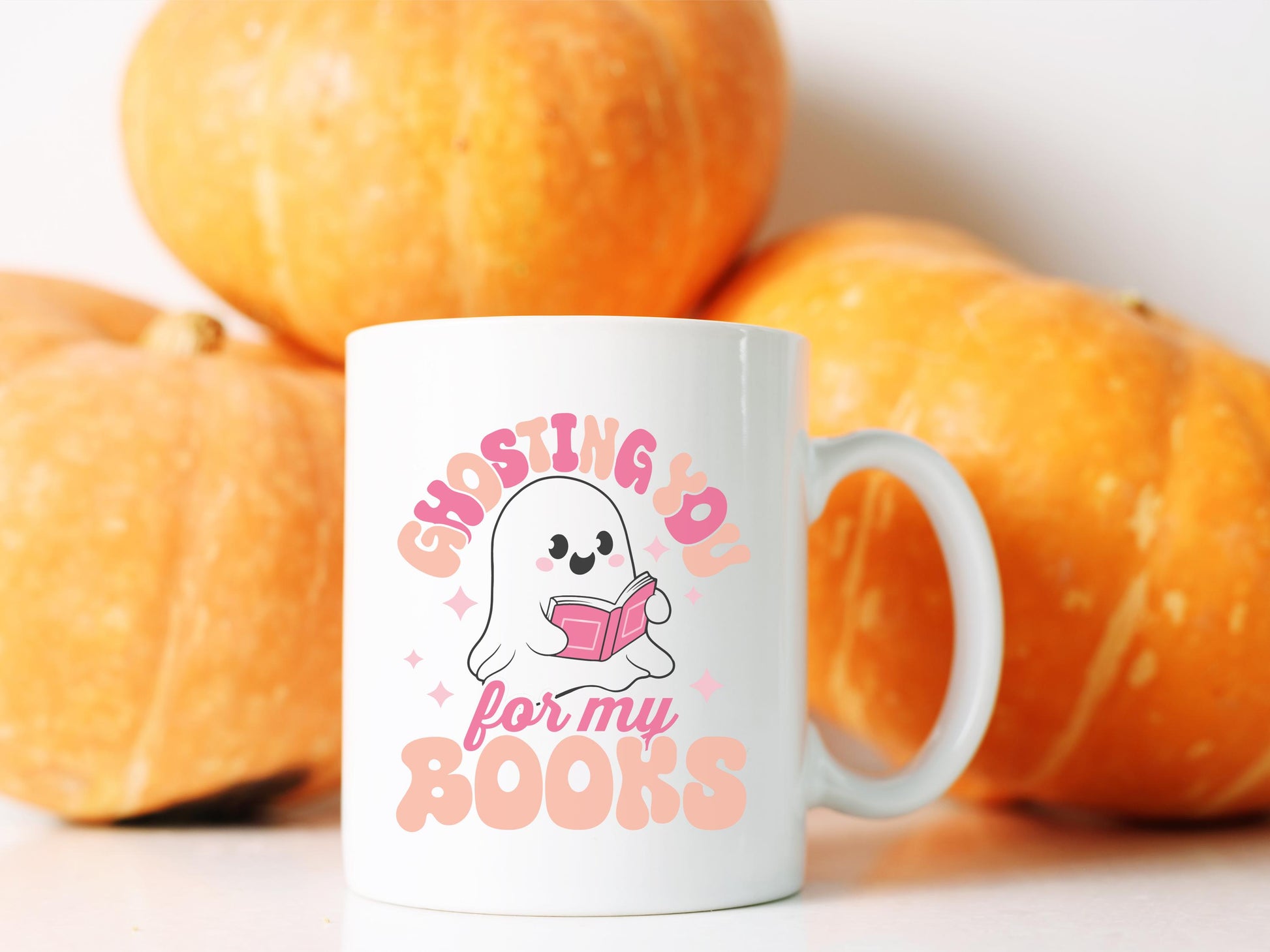 Ghosting You For My Books  11oz Coffee Mug