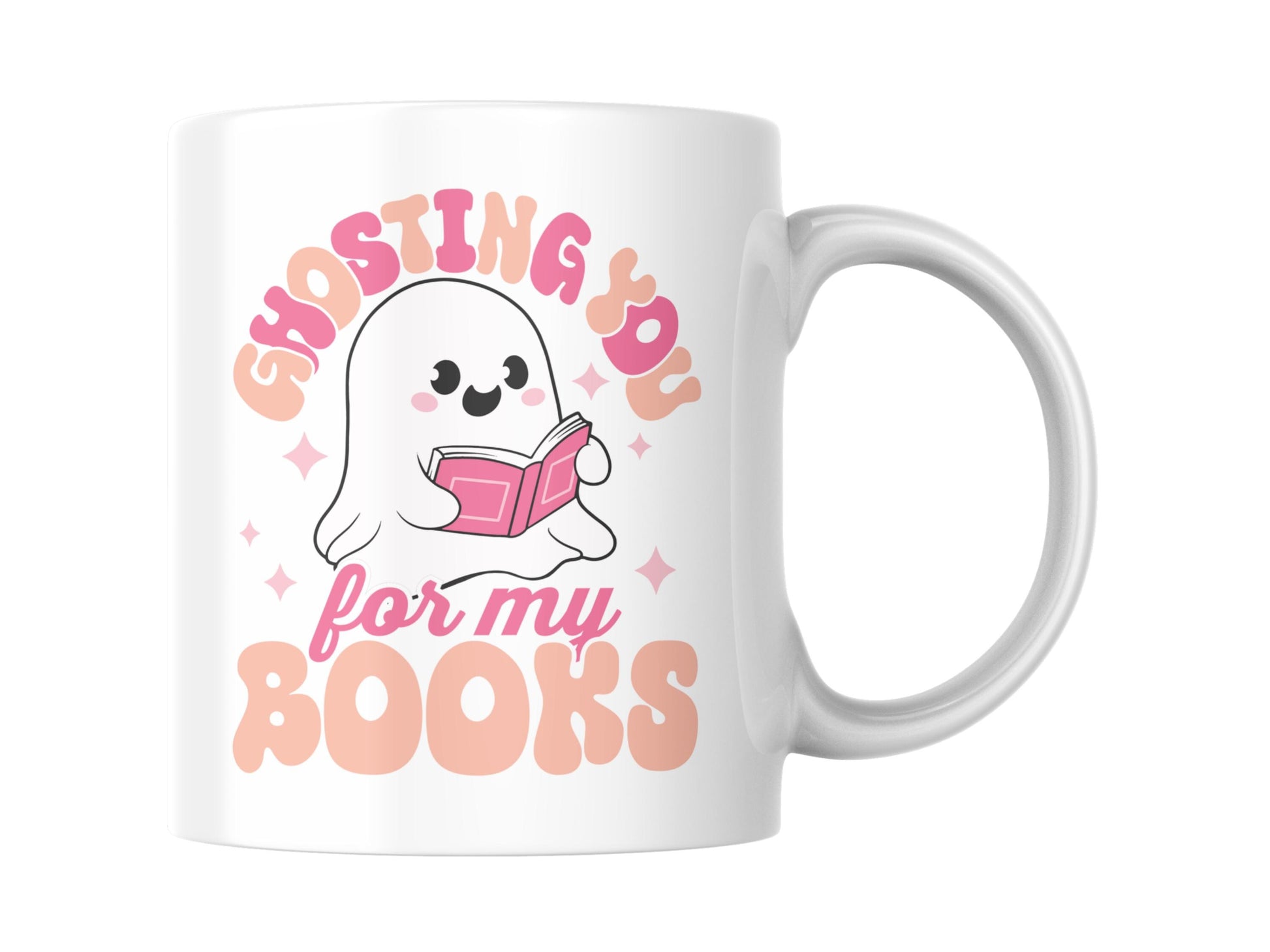 Ghosting You For My Books  11oz Coffee Mug