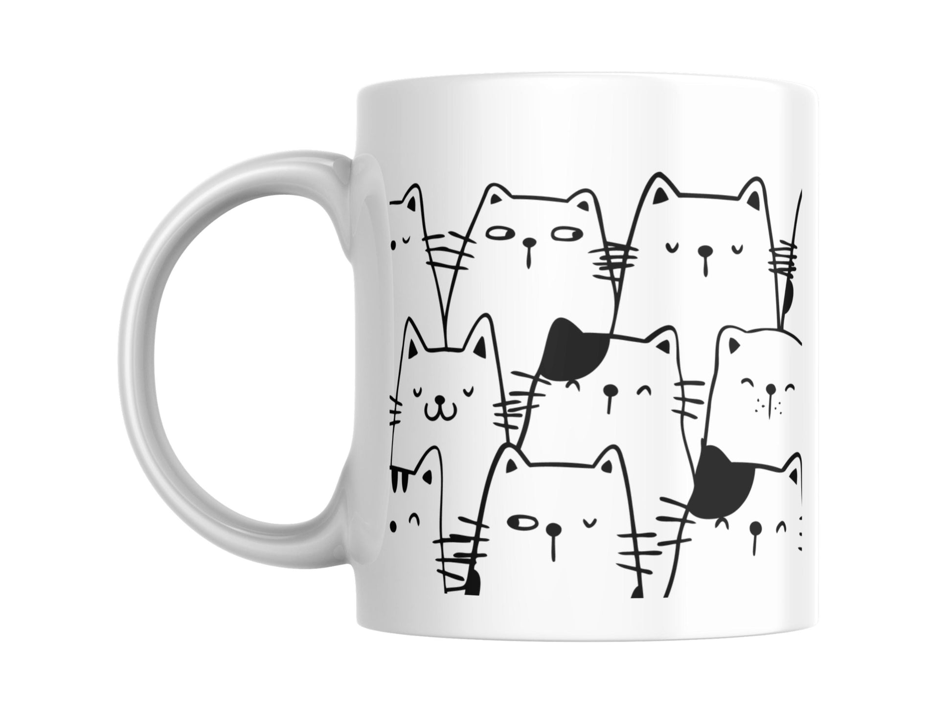 Cat Cluster: 11oz Coffee Mug