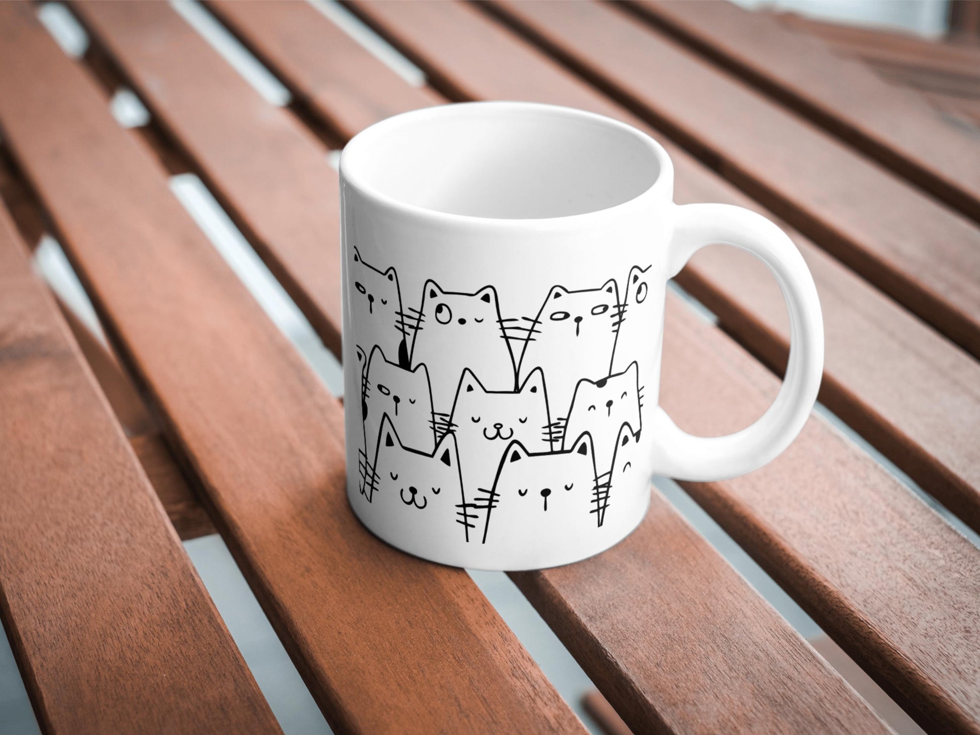 Cat Cluster: 11oz Coffee Mug