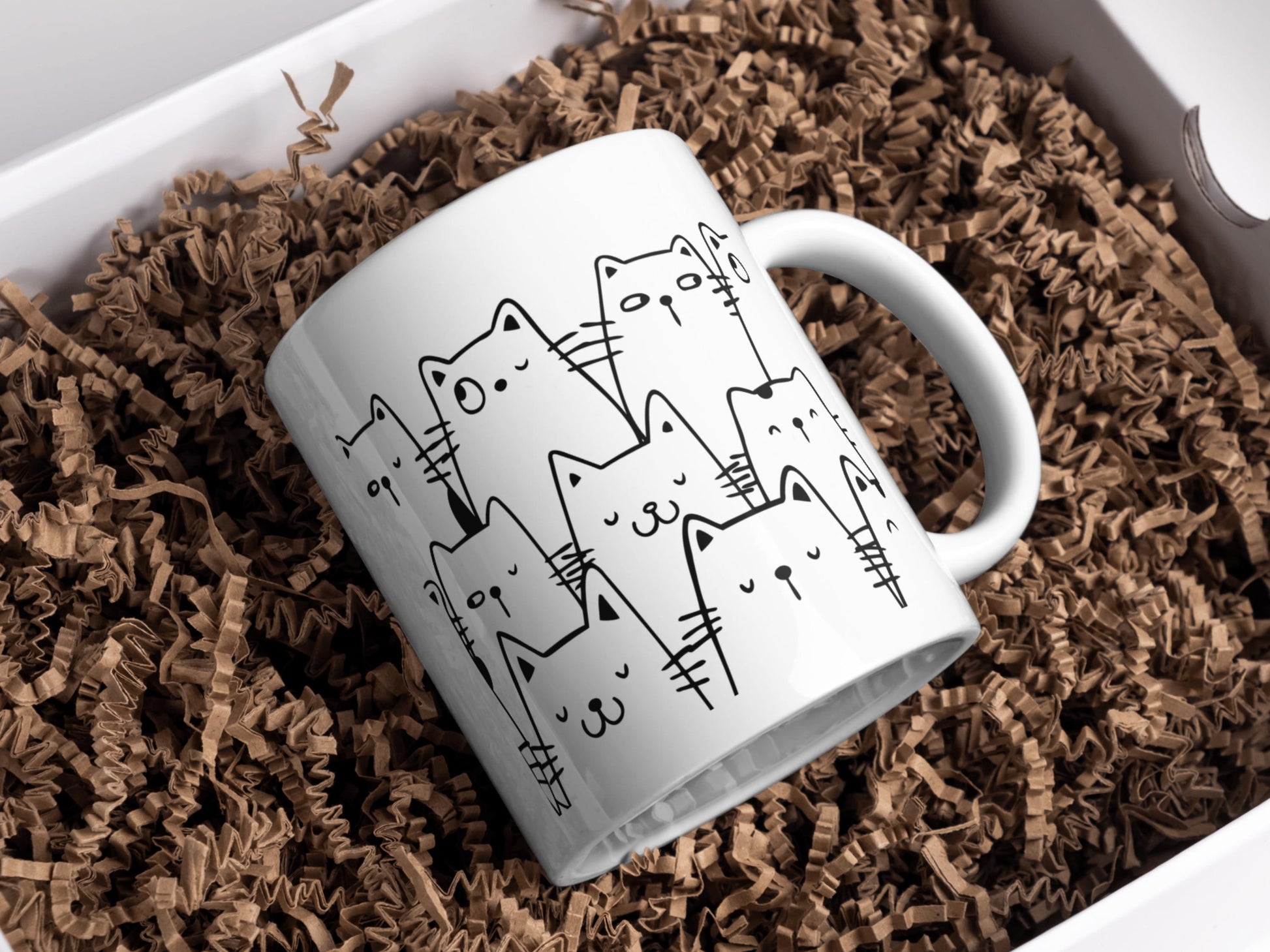 Cat Cluster: 11oz Coffee Mug