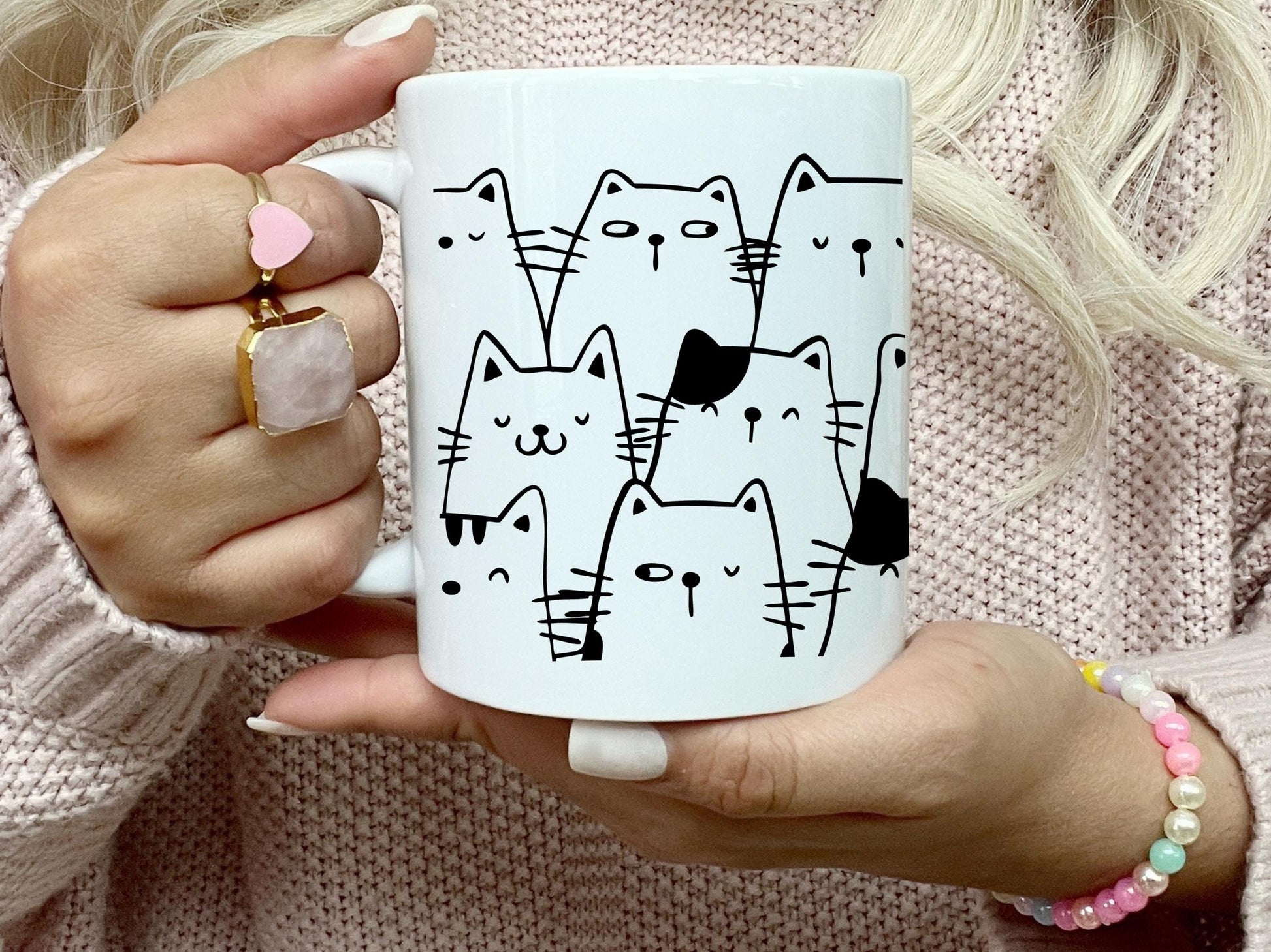 Cat Cluster: 11oz Coffee Mug