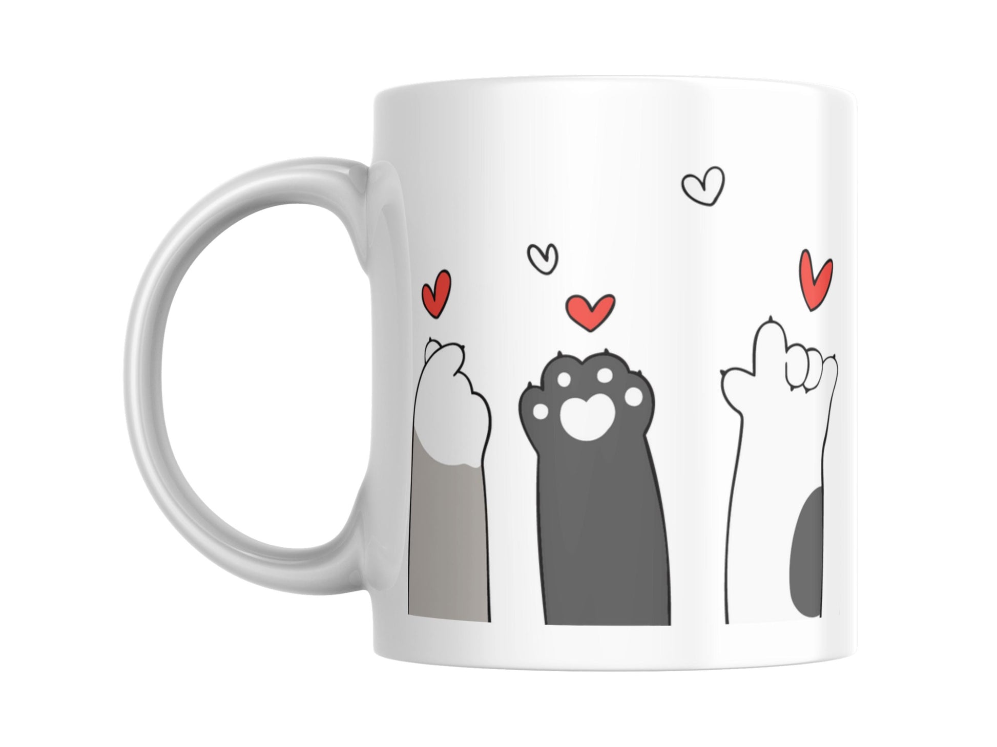 Cute Cat Paws: 11oz Coffee Mug
