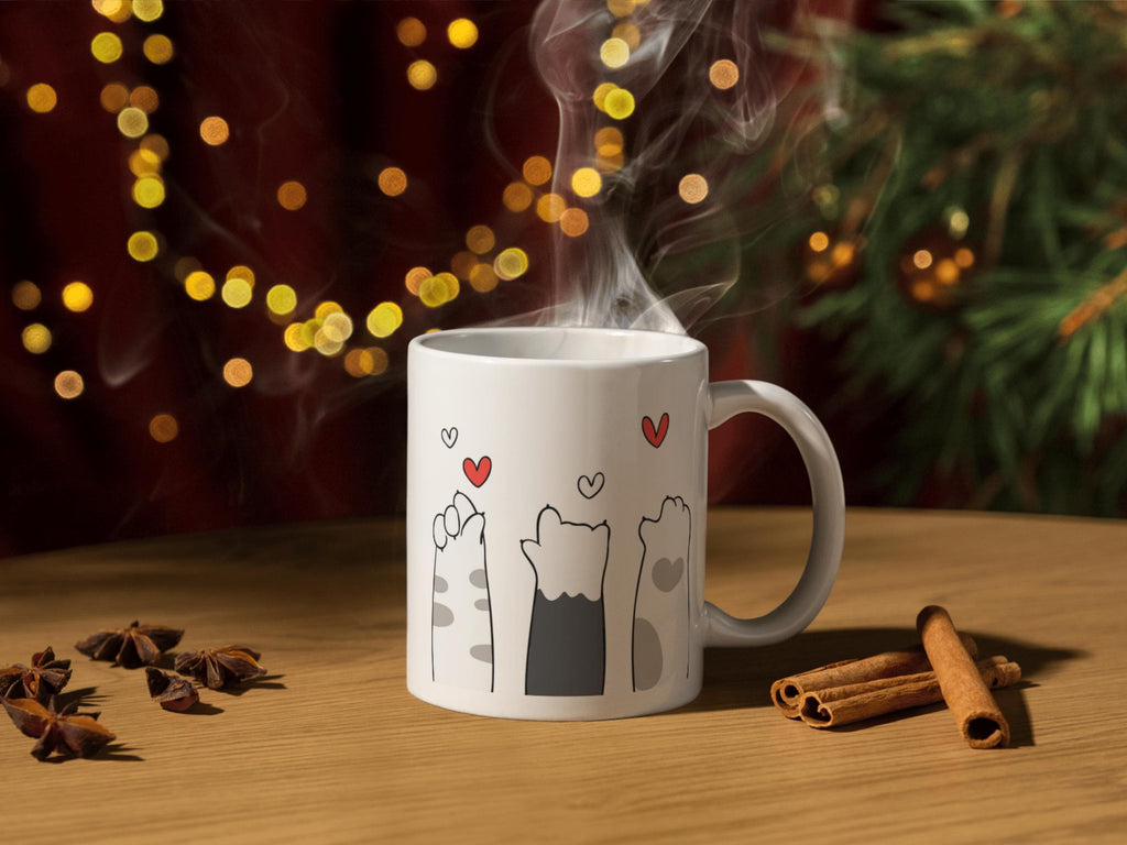 Cute Cat Paws: 11oz Coffee Mug