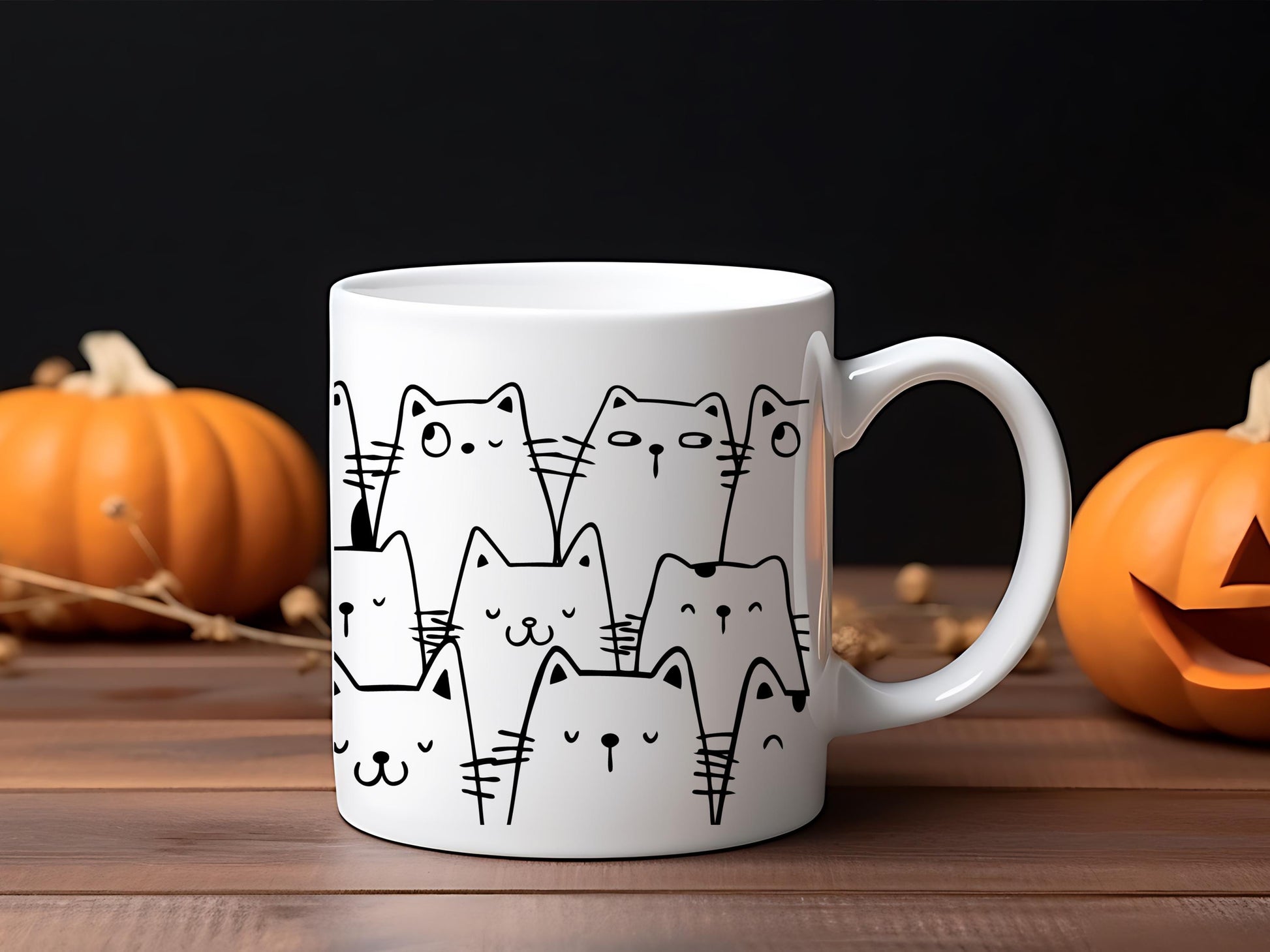 Cat Cluster: 11oz Coffee Mug