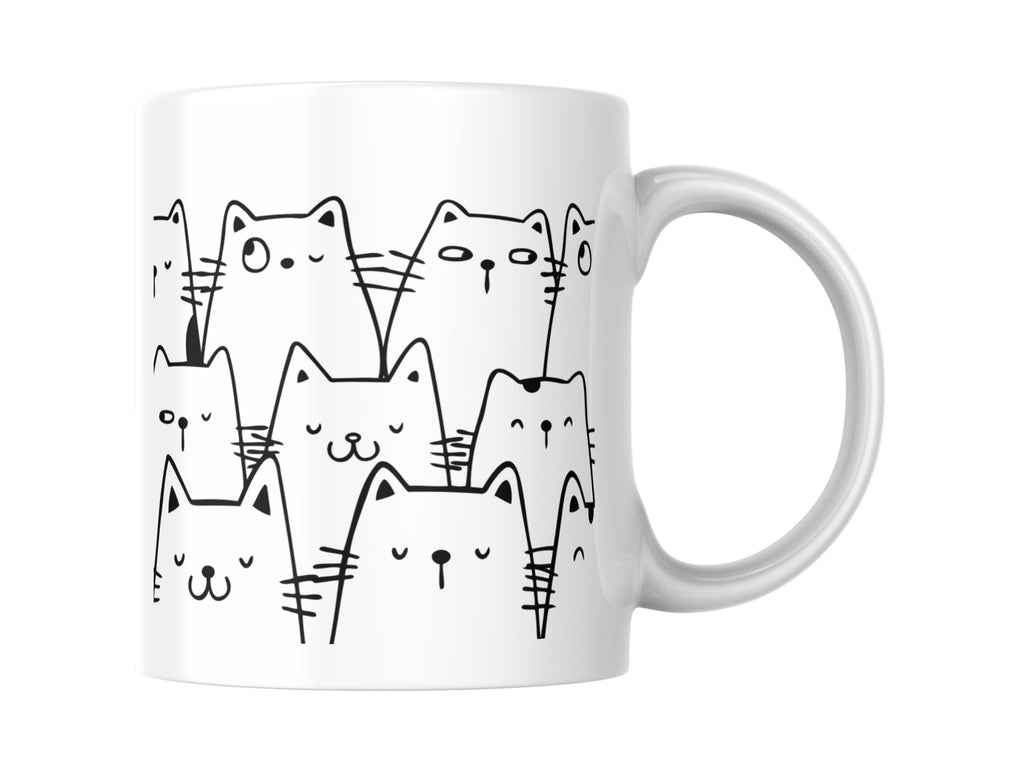 Cat Cluster: 11oz Coffee Mug