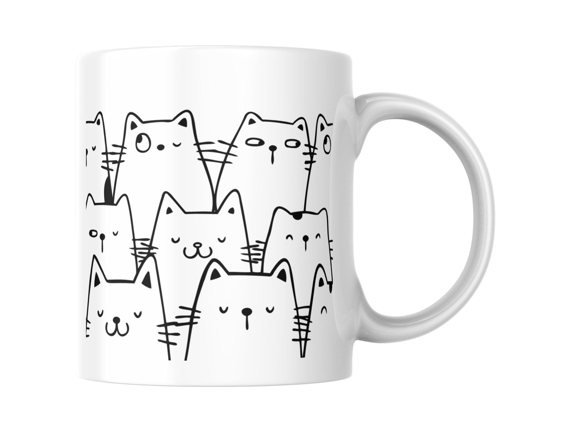 Cat Cluster: 11oz Coffee Mug