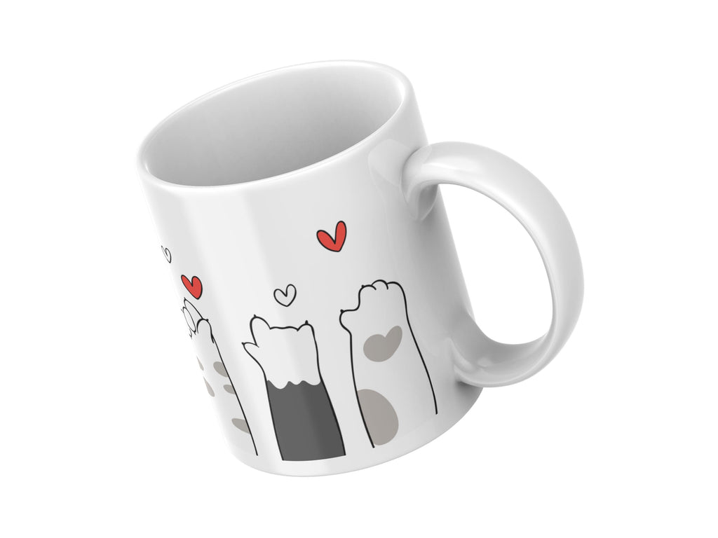 Cute Cat Paws: 11oz Coffee Mug