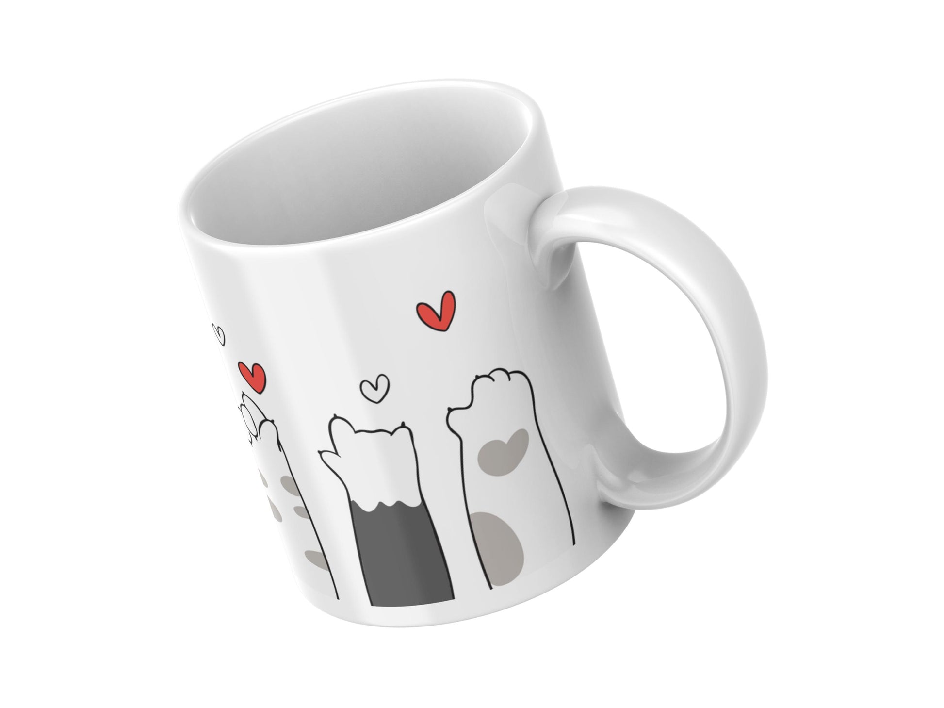 Cute Cat Paws: 11oz Coffee Mug