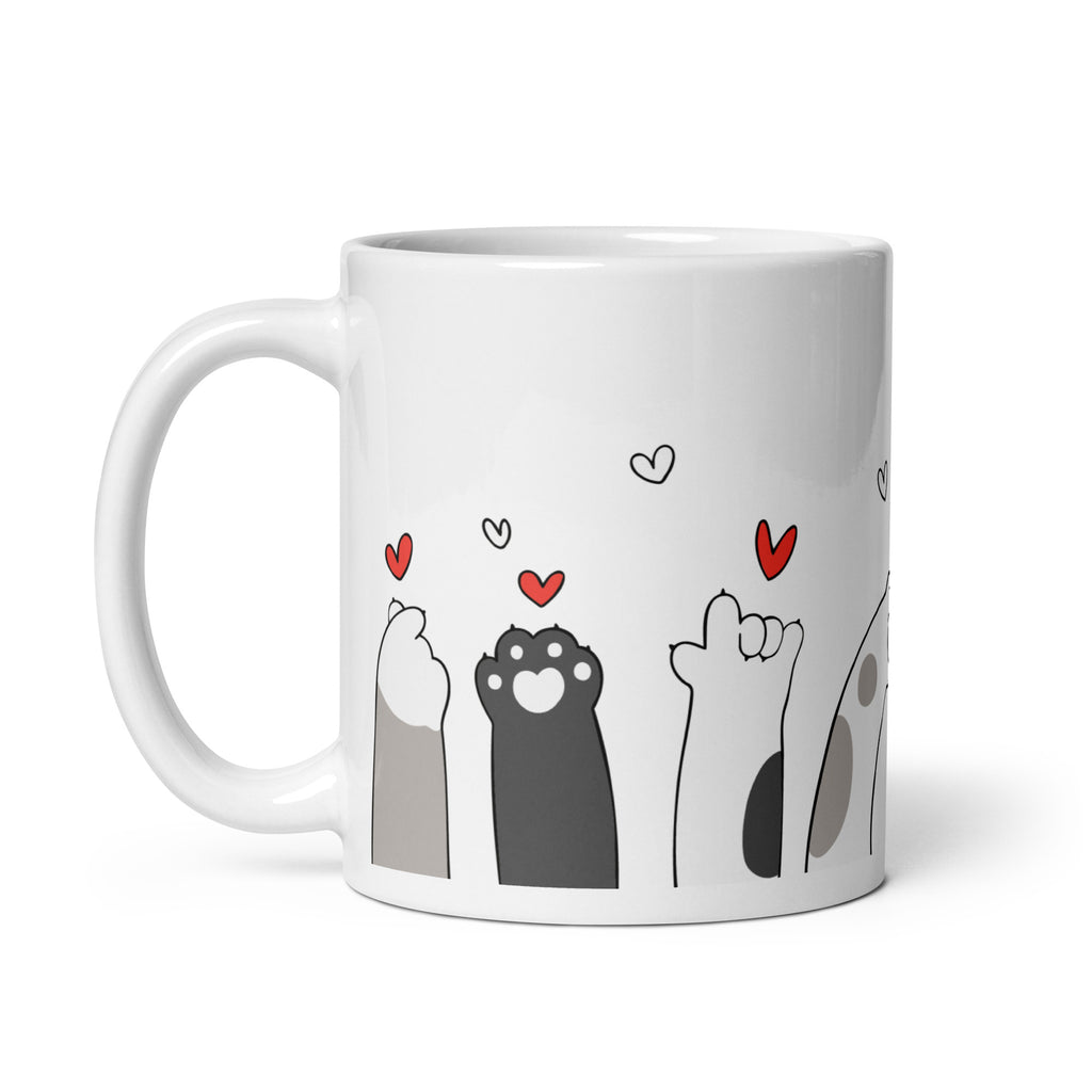Cat Paws of Cuteness - Coffee Mug - 11oz, 15oz, 20oz