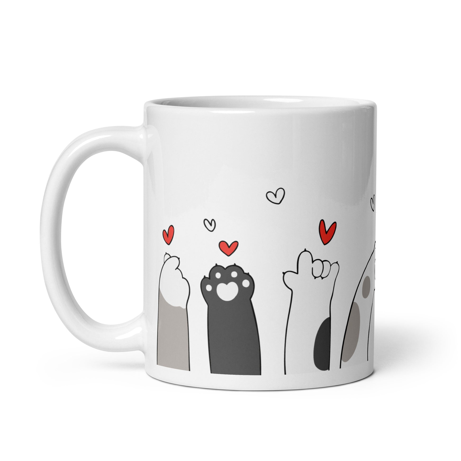 Cat Paws of Cuteness - Coffee Mug - 11oz, 15oz, 20oz