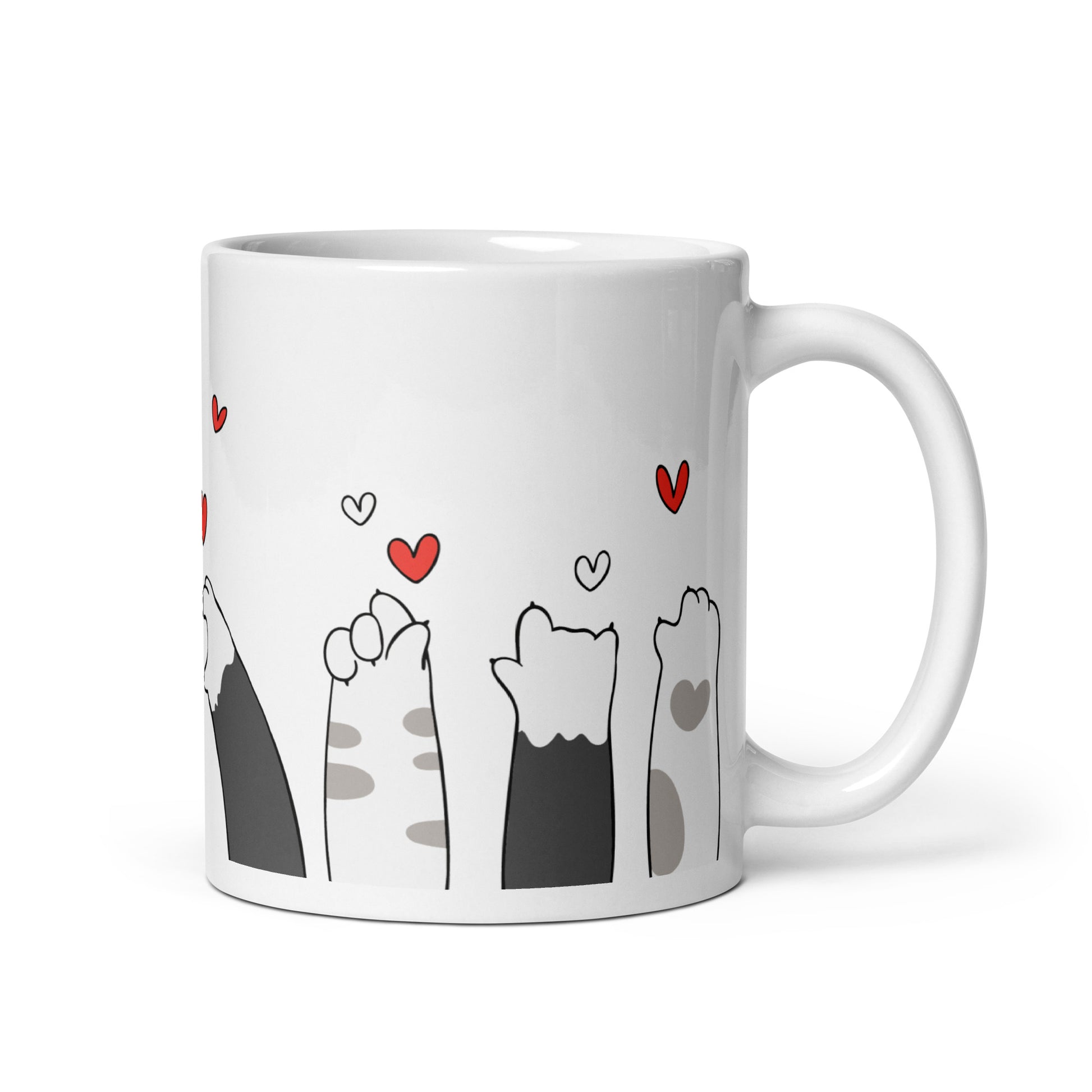 Cat Paws of Cuteness - Coffee Mug - 11oz, 15oz, 20oz