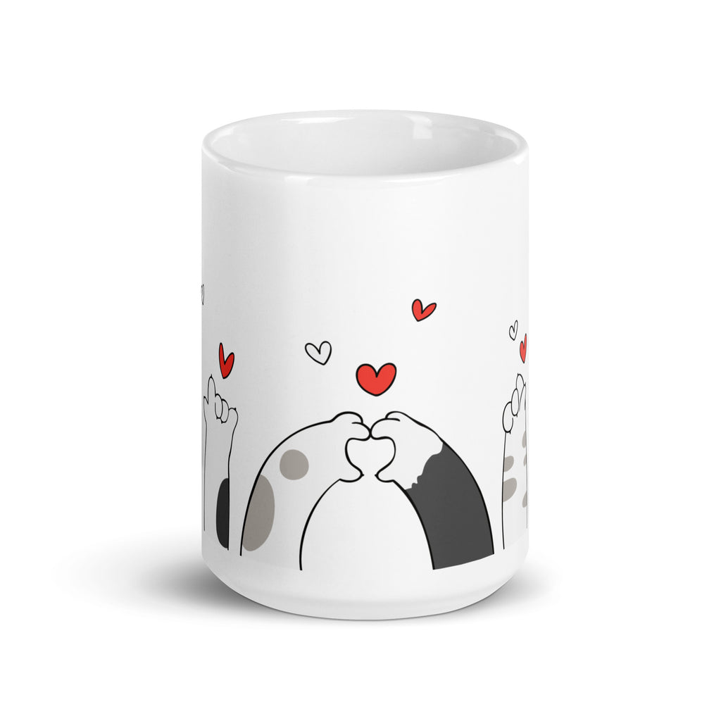 Cat Paws and Hearts