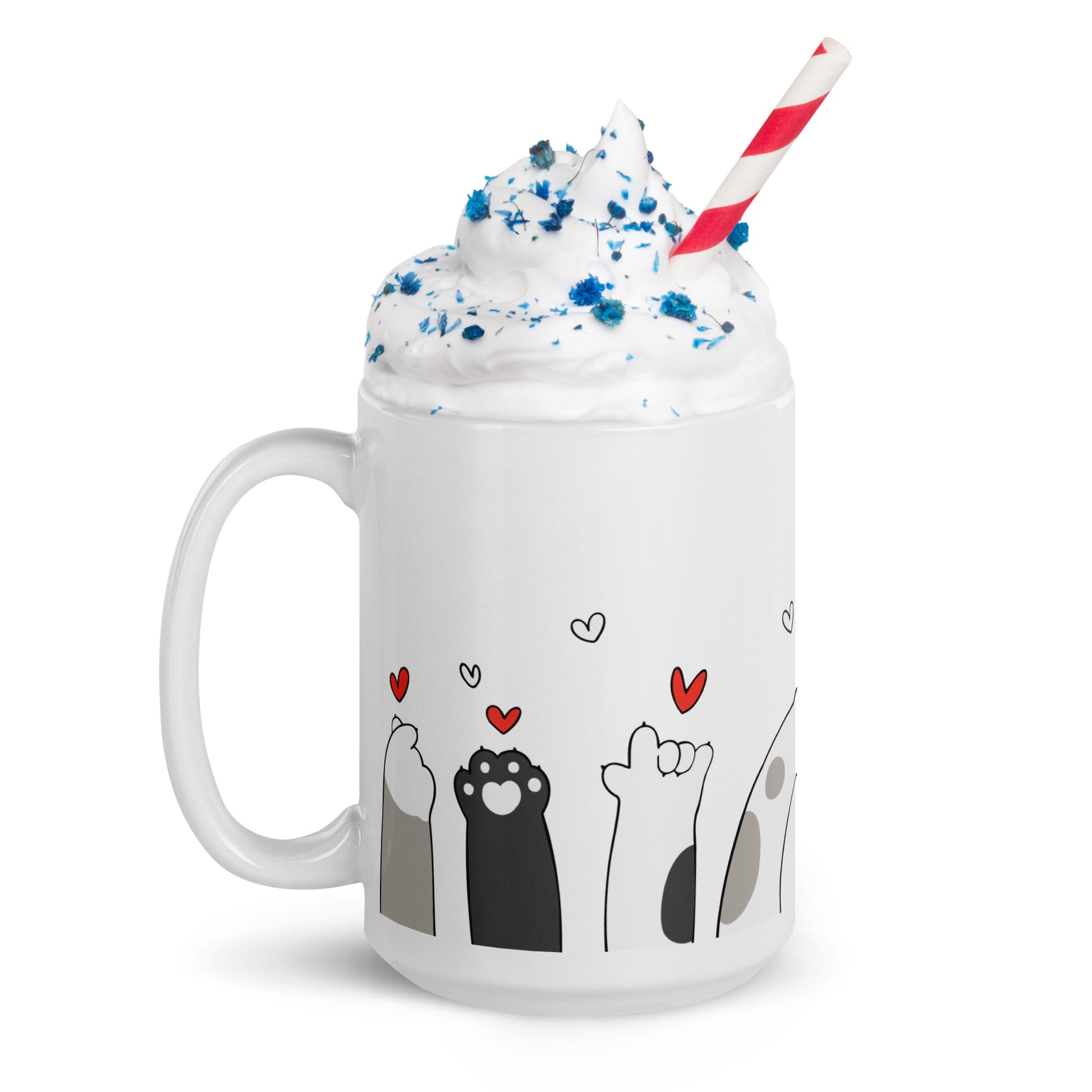 Cat Paws of Cuteness - Coffee Mug - 11oz, 15oz, 20oz