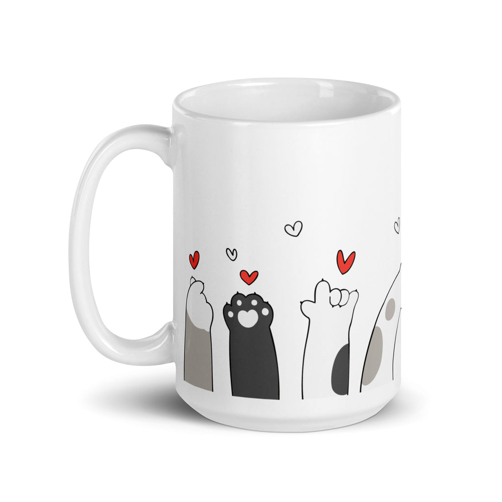 Cat Paws and Hearts