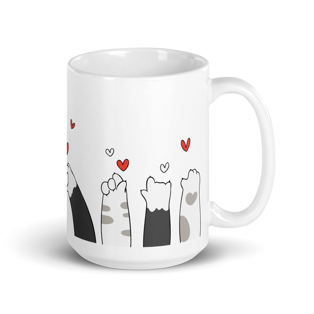 Cat Paws and Hearts
