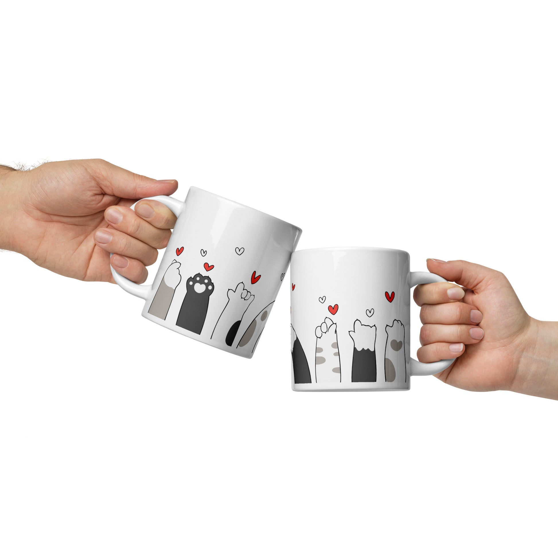 Cat Paws of Cuteness - Coffee Mug - 11oz, 15oz, 20oz