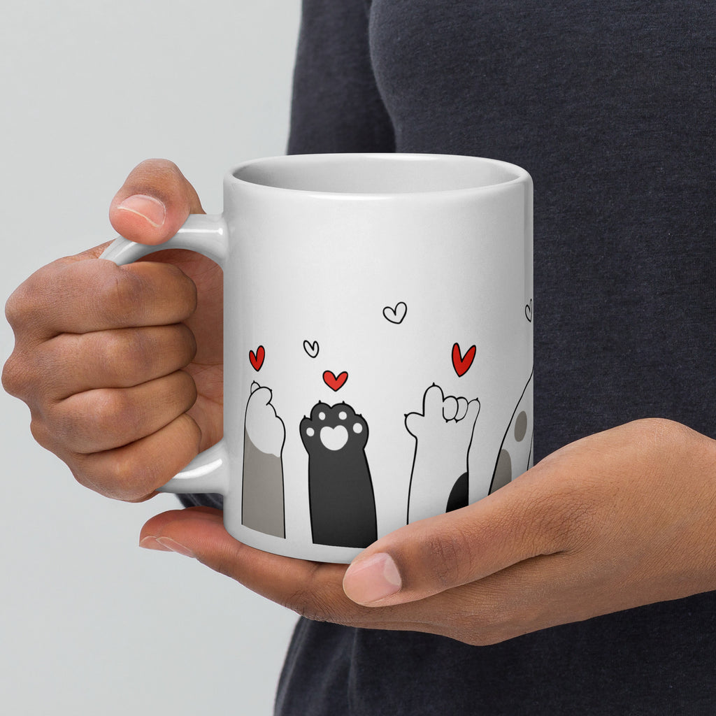 Cat Paws of Cuteness - Coffee Mug - 11oz, 15oz, 20oz