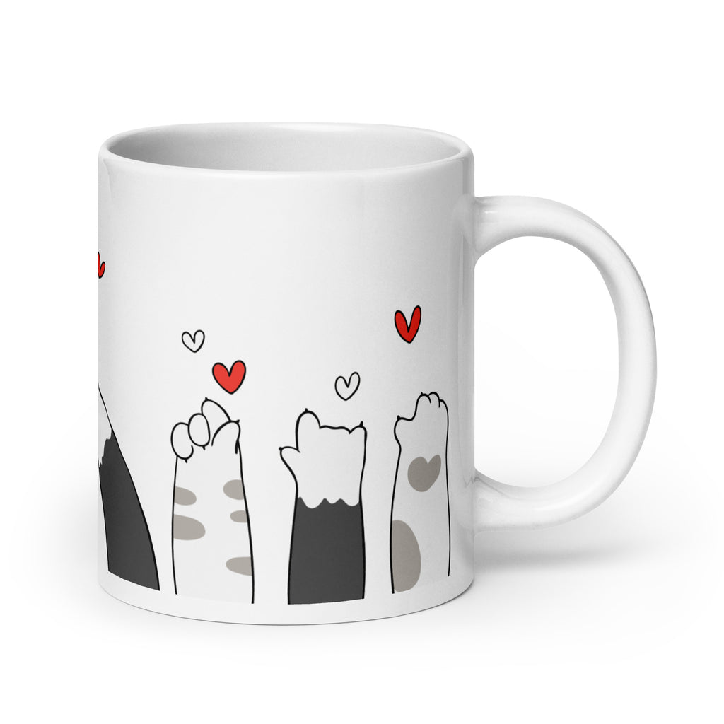 Cat Paws and Hearts